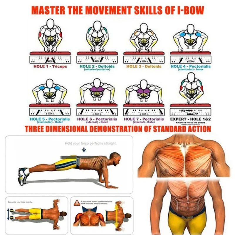 Pushup Power Board Set