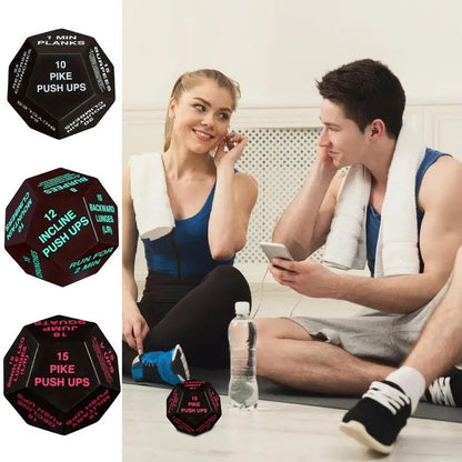 Fun Fitness Workout Dice Set