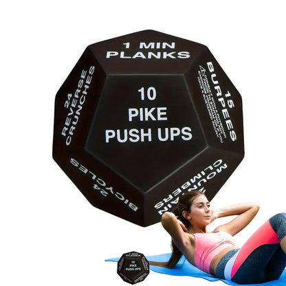 Fun Fitness Workout Dice Set